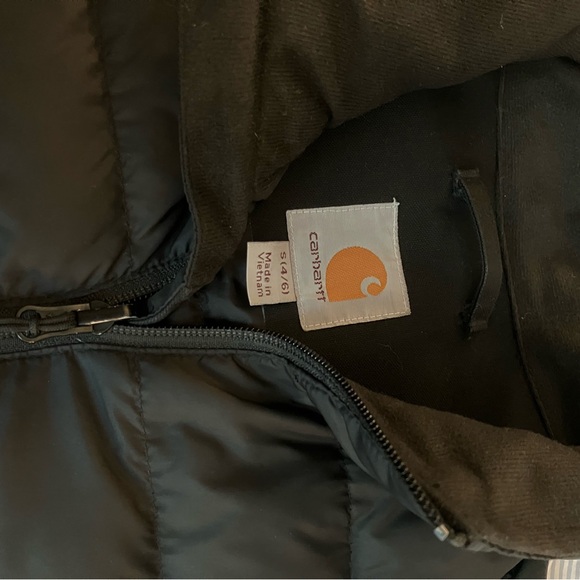 Carhartt Quilted Black Jacket - Picture 4 of 7